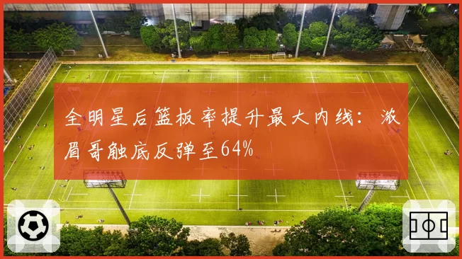 全明星后篮板率提升最大内线：浓眉哥触底反弹至64%